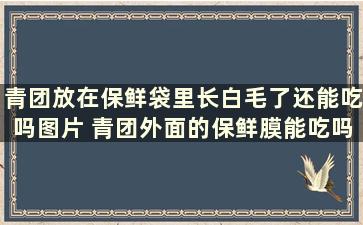 青团放在保鲜袋里长白毛了还能吃吗图片 青团外面的保鲜膜能吃吗